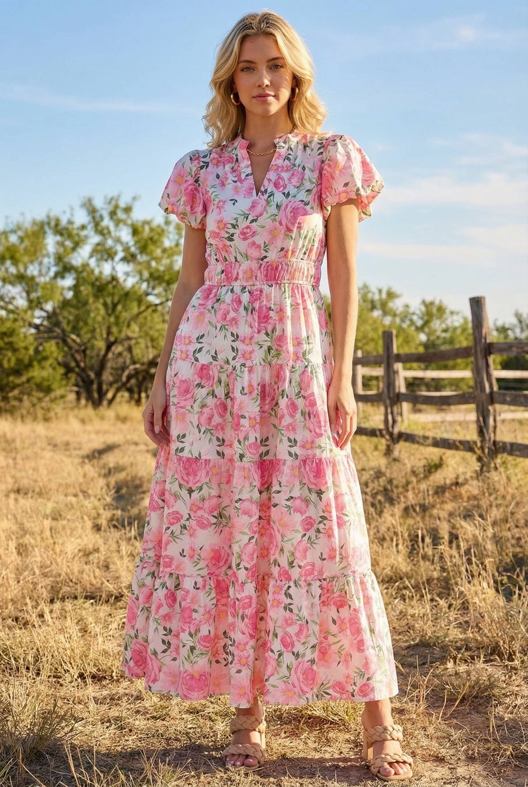 cali maxi dress Rococo & Sand Cali One Shoulder Maxi Dress Size: M