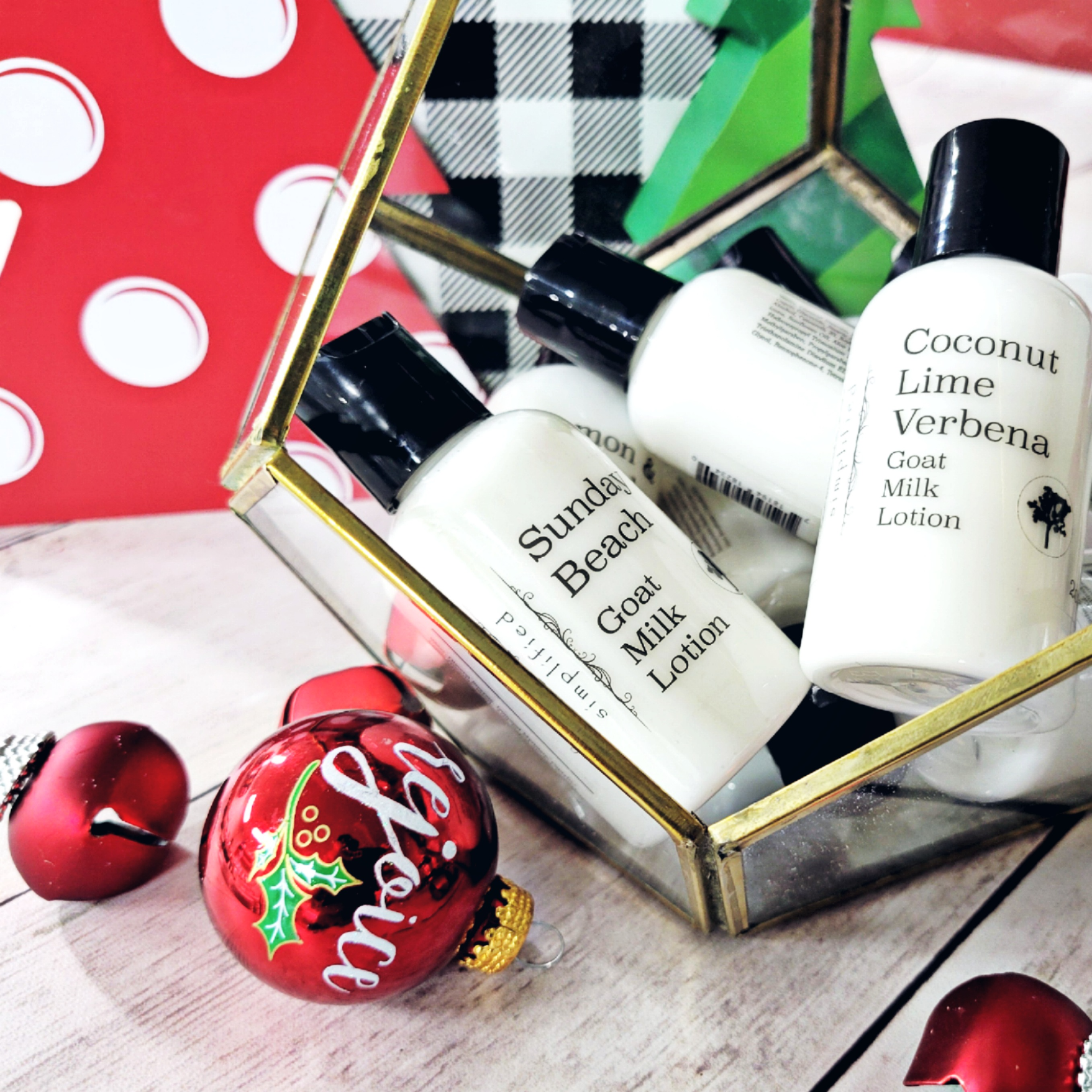 2oz Goat Milk Lotion: Frosted Cranberry | Honey & Blush Boutique